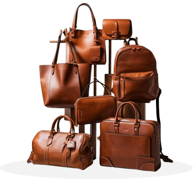 a full range of jochya leather bags, backpacks and totes