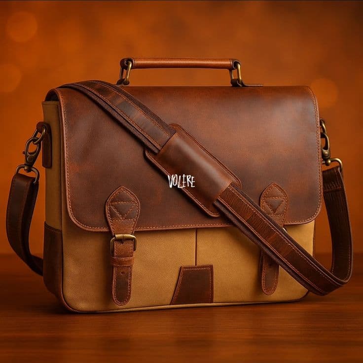 Vintage Distressed Messenger product